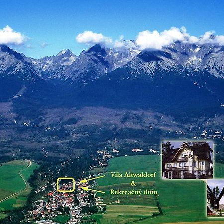 Vila Altwaldorf B&B Vysoke Tatry Stara Lesna Exterior photo