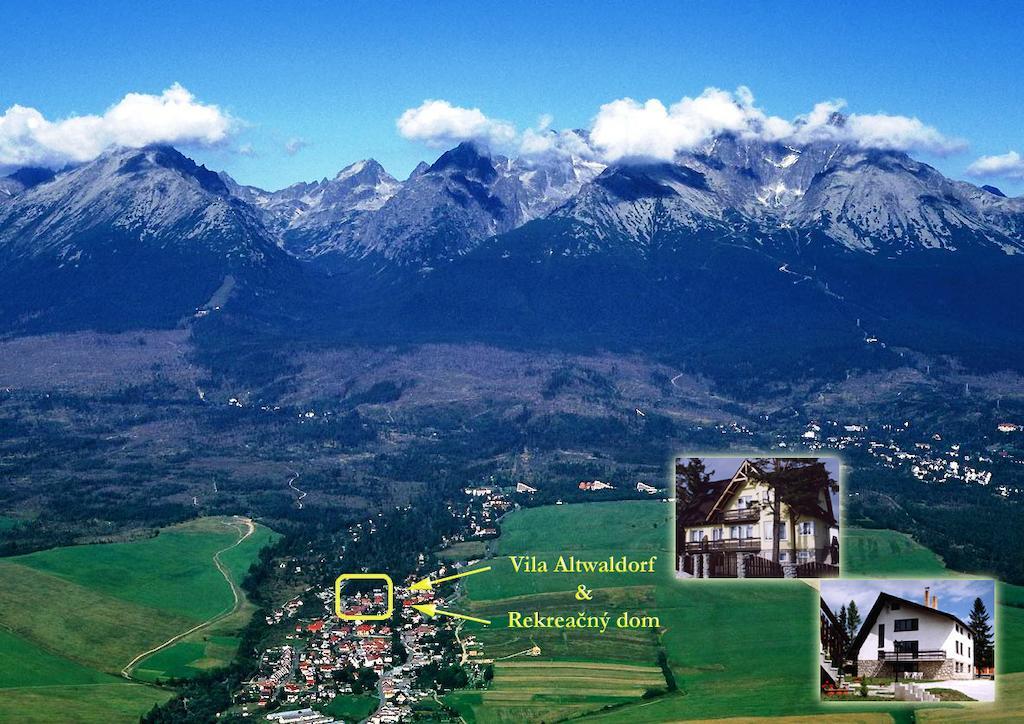 Vila Altwaldorf B&B Vysoke Tatry Stara Lesna Exterior photo